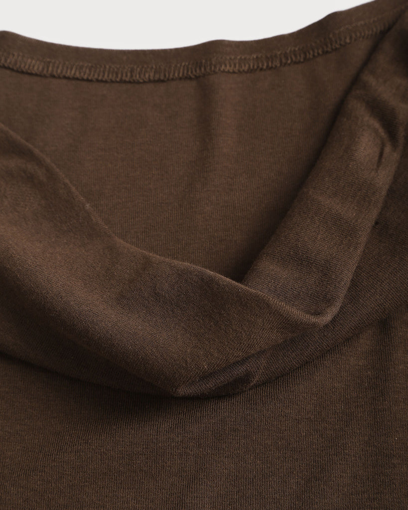 Women's Knitted Viscose Tees Tops - RIHOAS