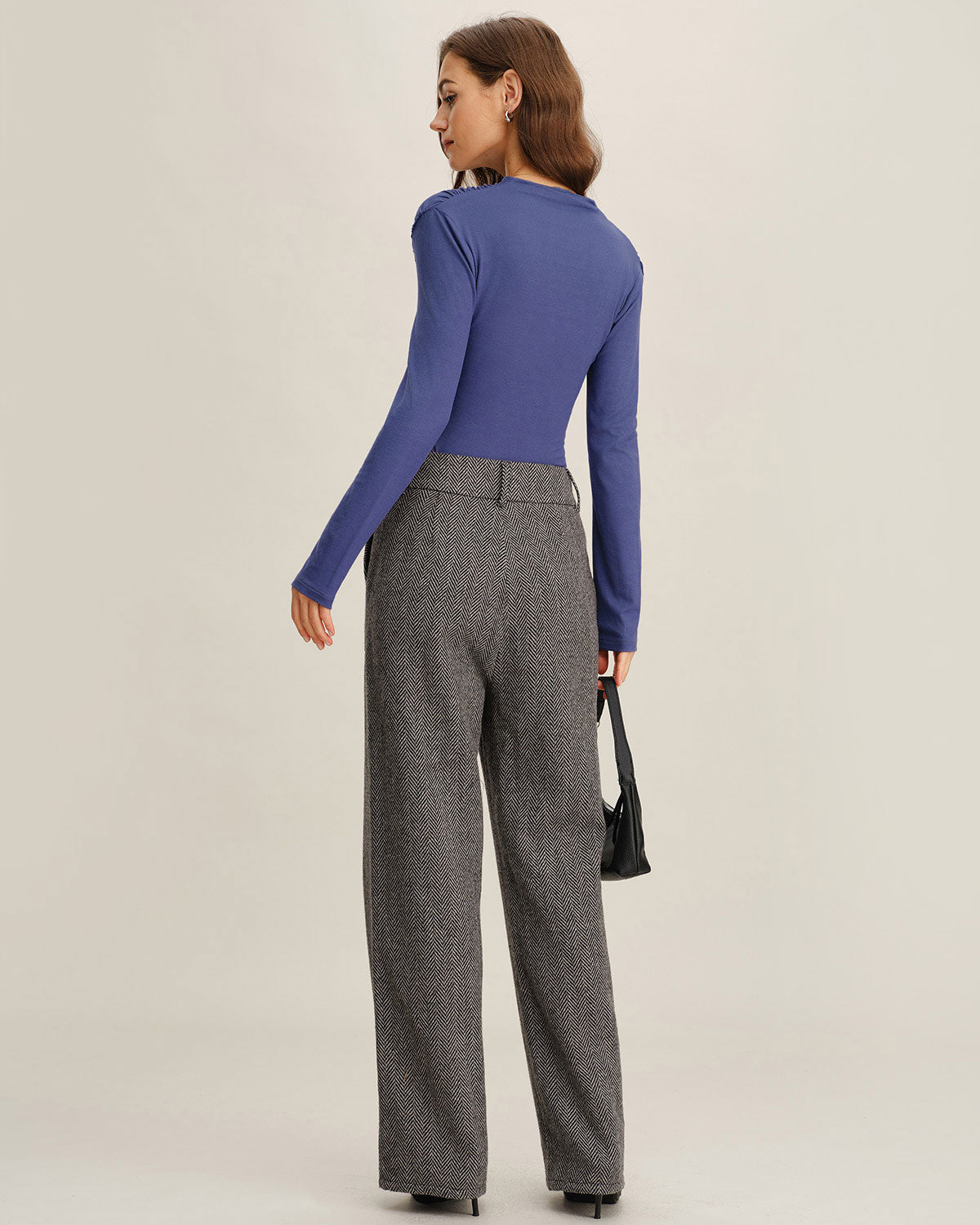 Women's Knitted Viscose Tees Tops - RIHOAS