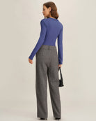 Women's Knitted Viscose Tees Tops - RIHOAS