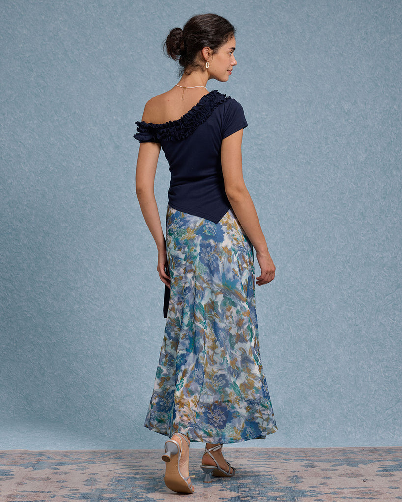 Women's Knitted Viscose Tees Tops - RIHOAS