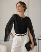 Women's Knitted Viscose Tees - RIHOAS
