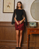 Women's Knitted Viscose Tees Tops - RIHOAS