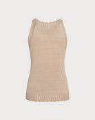 Women's Knitted Viscose Top Tops - RIHOAS