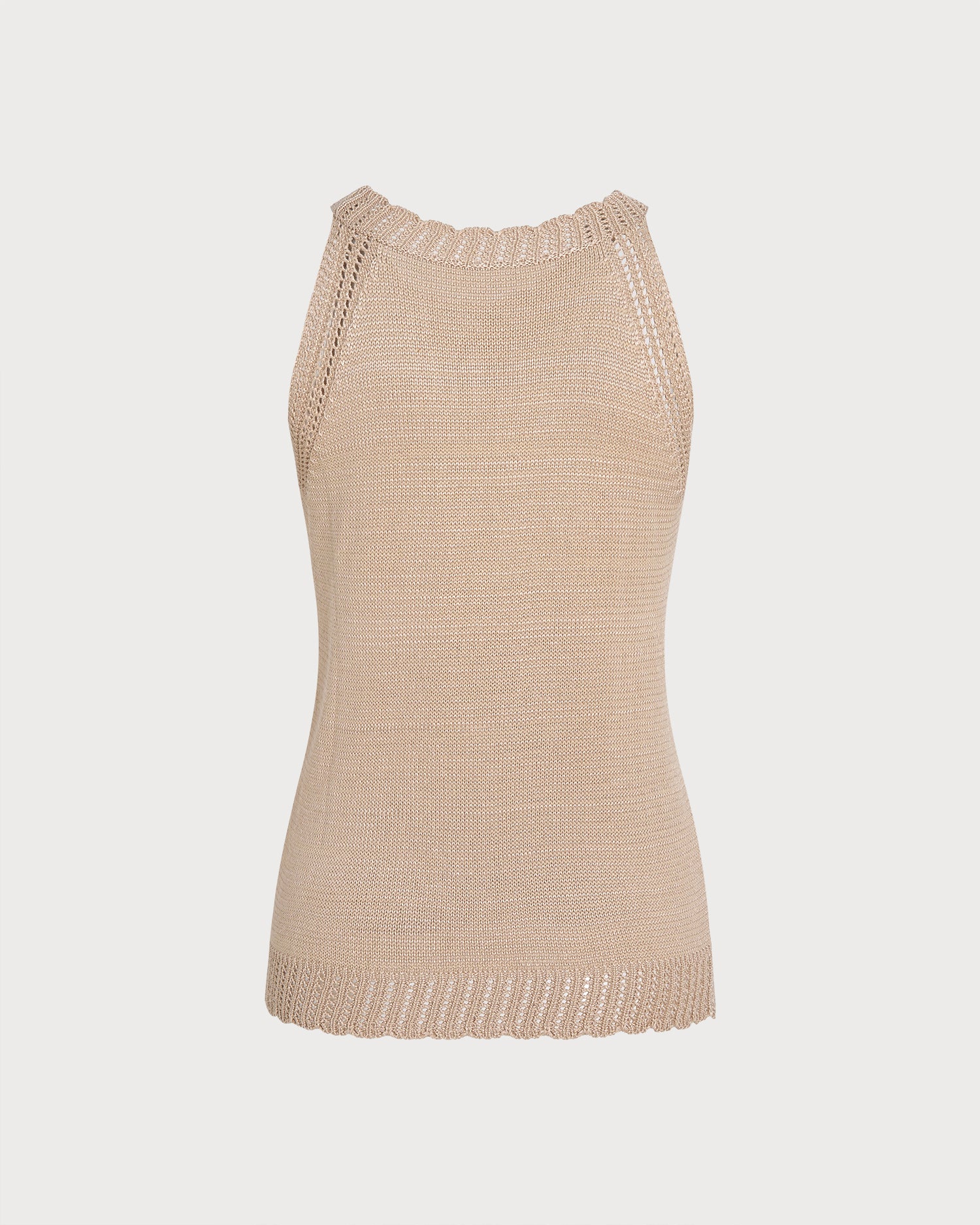 Women's Knitted Viscose Top Tops - RIHOAS