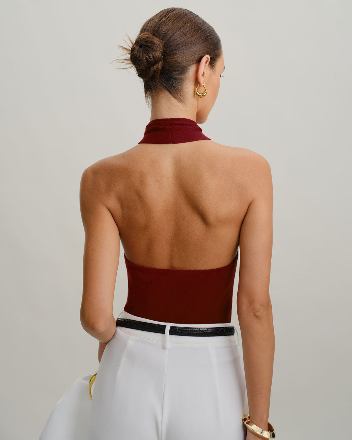 Women's Knitted Viscose Vest Tops - RIHOAS