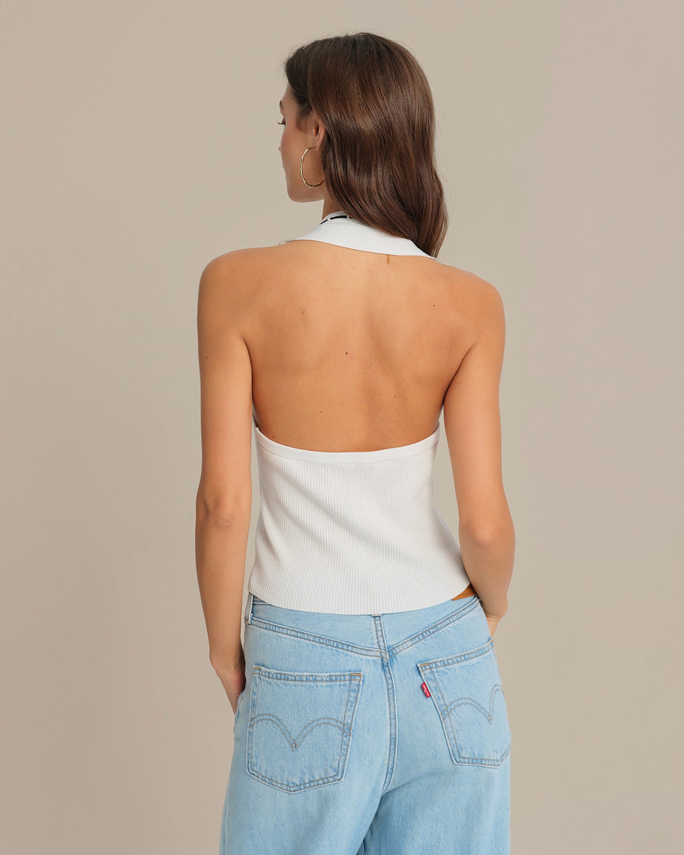 Women's Knitted Viscose Vest Tops - RIHOAS