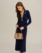 Women's Knitted Viskose Dresses Dresses - RIHOAS