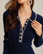 Women's Knitted Viskose Dresses Dresses - RIHOAS