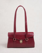 Women's Leather Handbags Red - RIHOAS