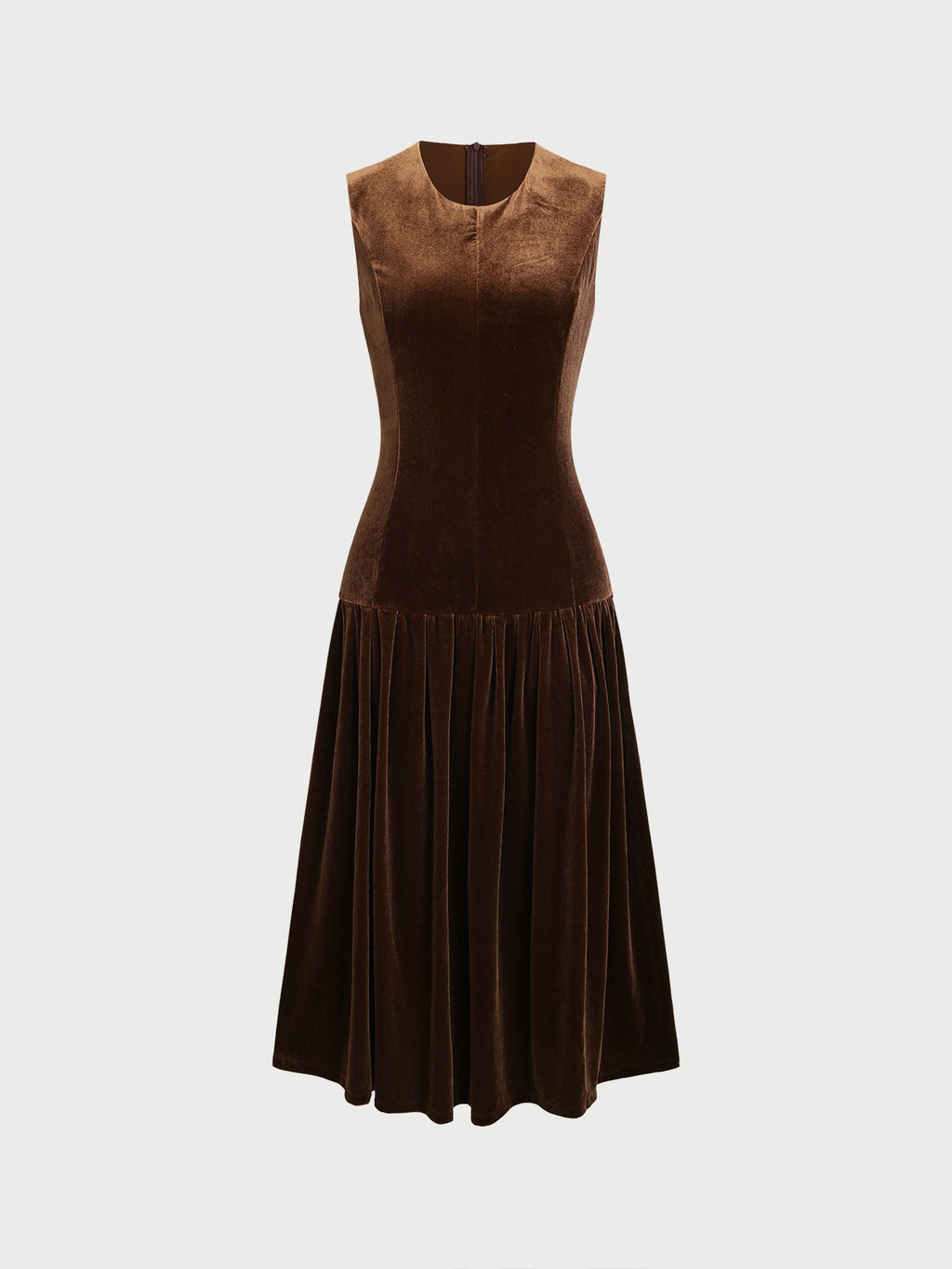 Women's Long-Sleeved Woven Polyester Maxi Dresses Dresses - RIHOAS