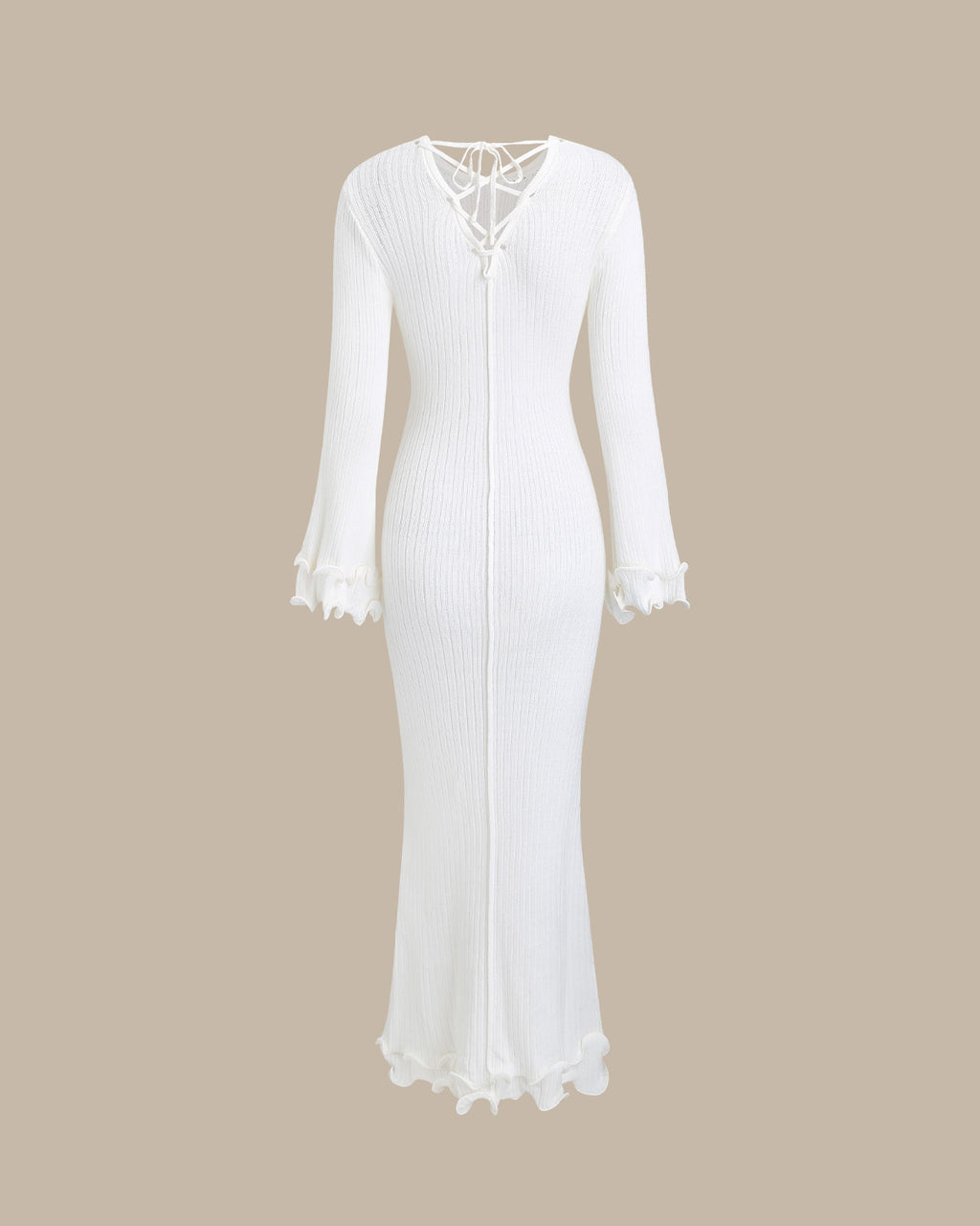 Women's Long Knitted Viscose Sweater Dresses Dresses - RIHOAS