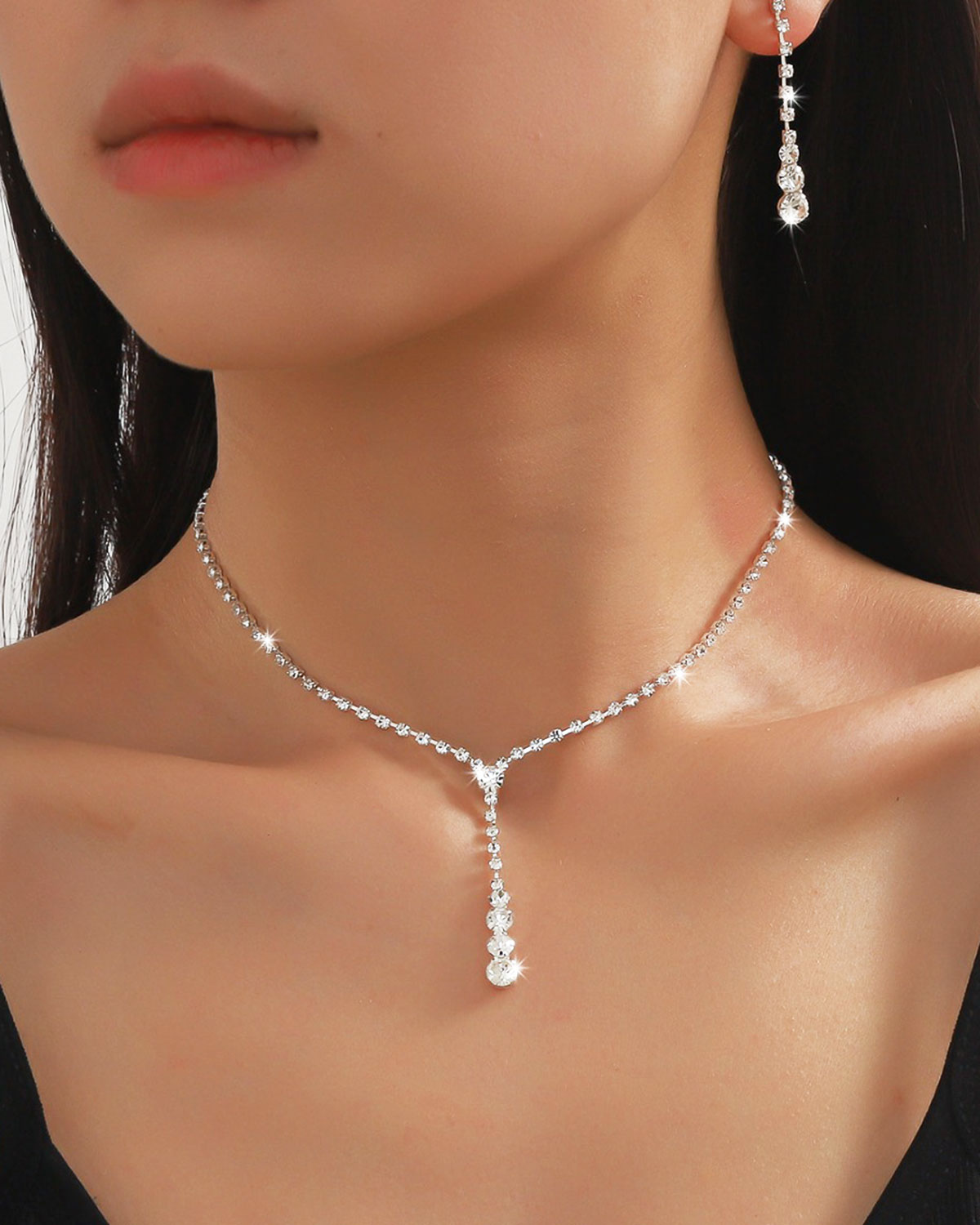 Women's Necklace And Earring Set Necklaces - RIHOAS