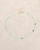 Women's Necklaces Blue Necklaces - RIHOAS