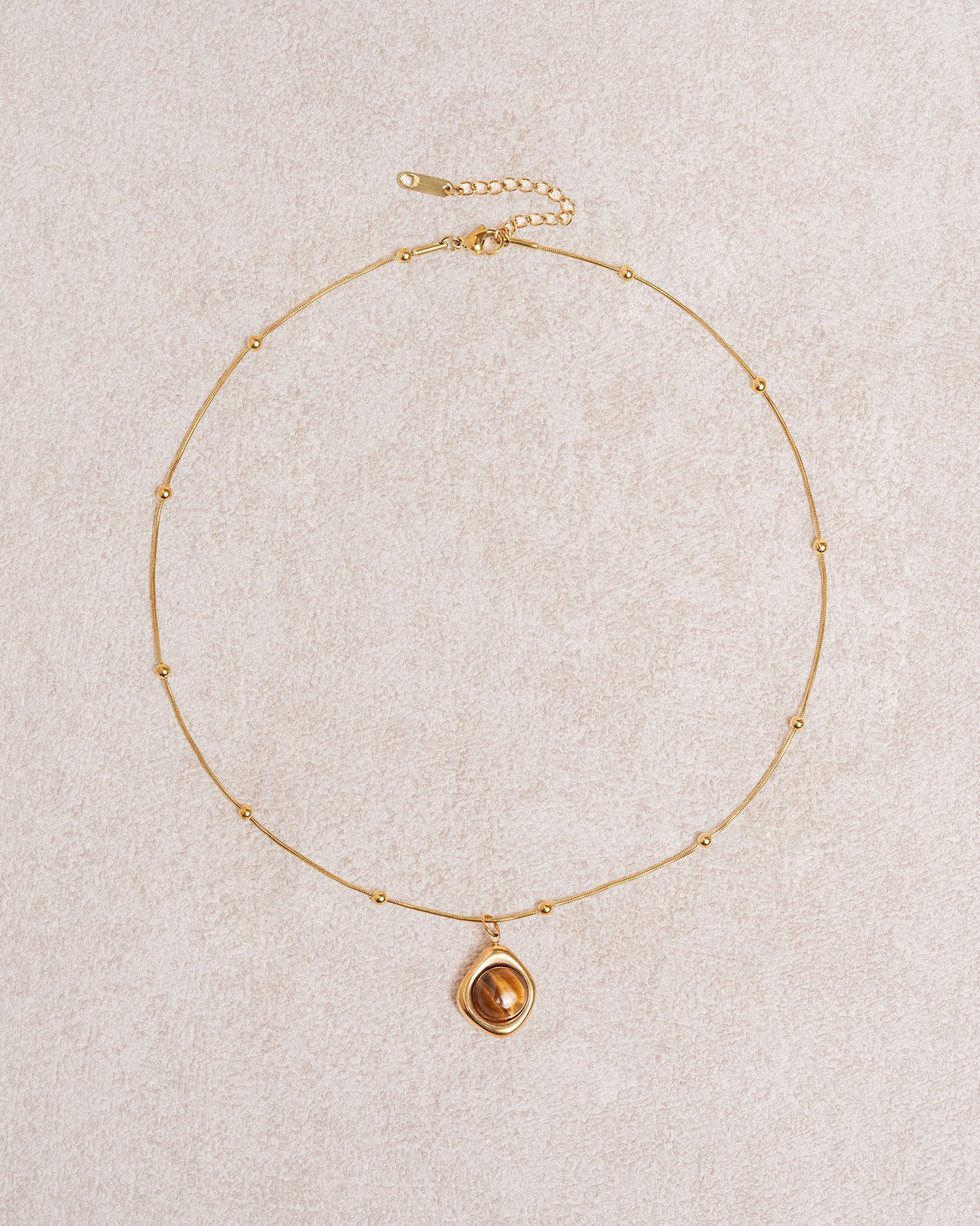 Women's Necklaces Brown Necklaces - RIHOAS