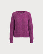 Women's Nylon Knit Sweater - RIHOAS - 01