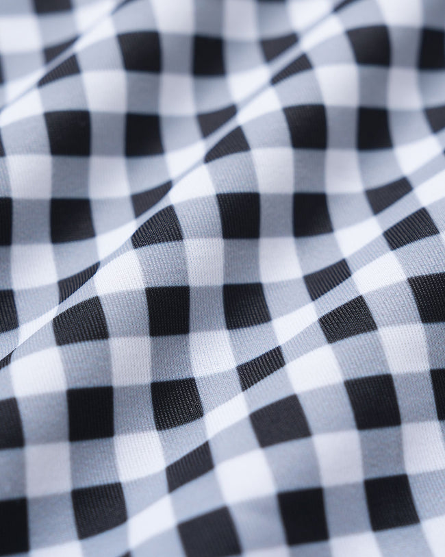 Women's Plaid One-Piece Swimsuit One-Pieces - RIHOAS