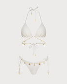 Women's Polyester Knit Bikini Set Bikinis - RIHOAS