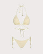 Women's Polyester Knit Bikini Set Bikinis - RIHOAS