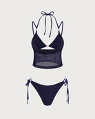 Women's Polyester Knit Bikini Set Bikinis - RIHOAS