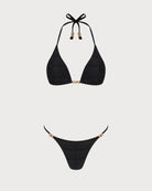 Women's Polyester Knit Bikini Set Bikinis - RIHOAS