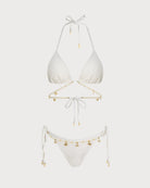Women's Polyester Knit Bikini Set - RIHOAS
