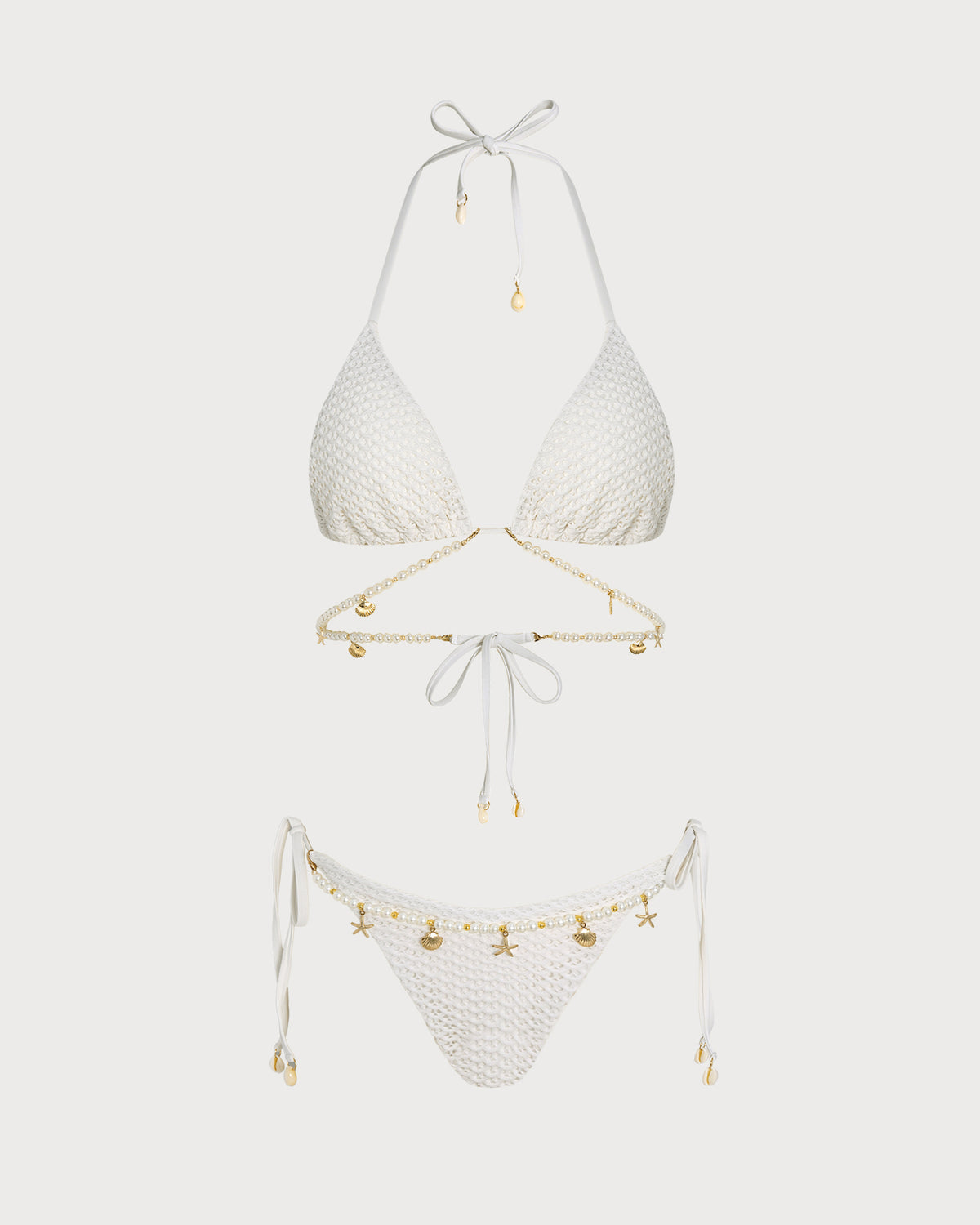 Women's Polyester Knit Bikini Set - RIHOAS