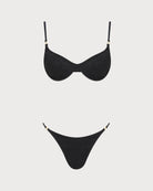 Women's Polyester Knit Bikini Set Bikinis - RIHOAS
