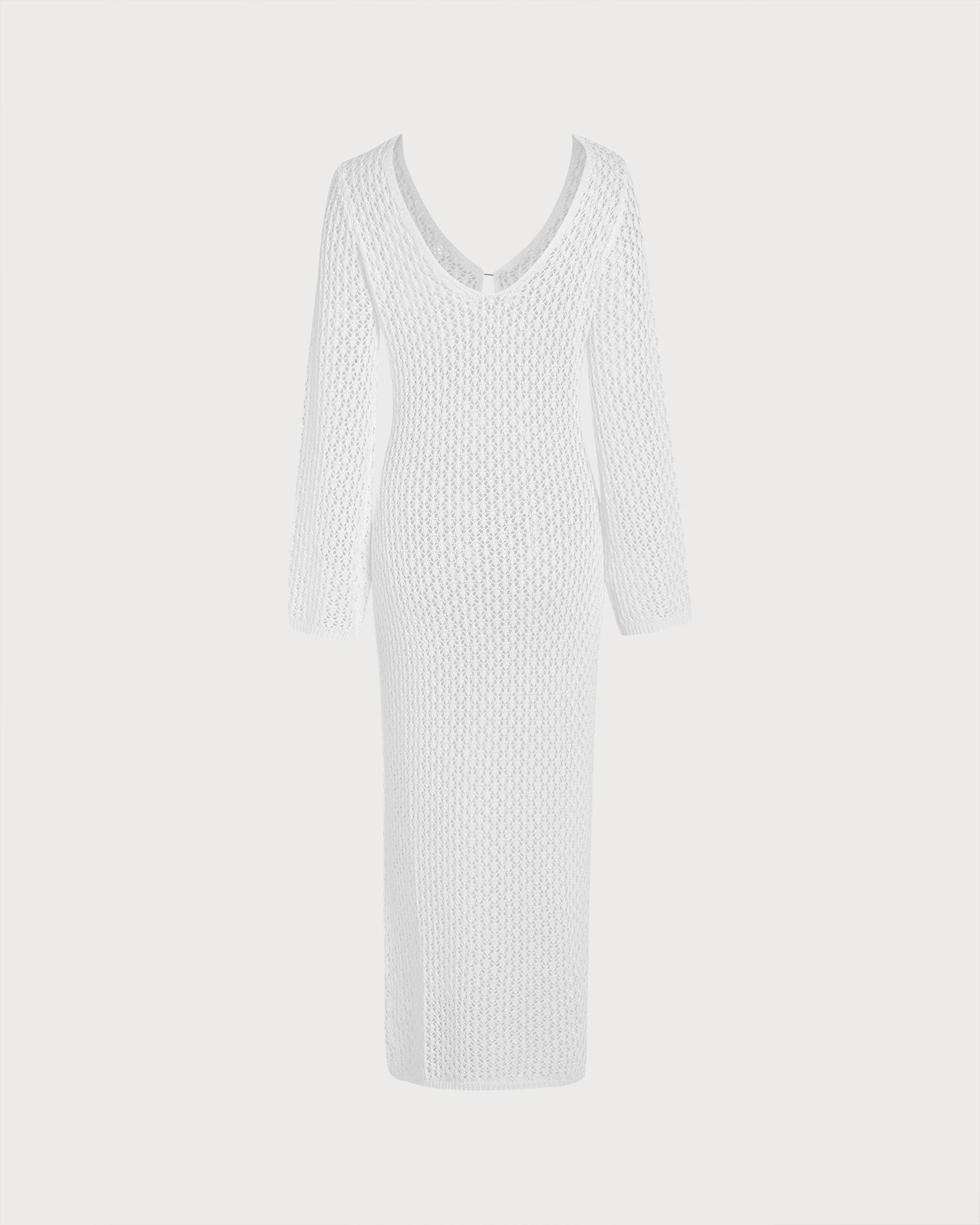 Women's Polyester Knit Cardigan - RIHOAS - 01
