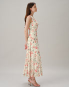 Women's Polyester Knit  Maxi Dress Dresses - RIHOAS