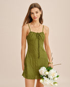 Women's Polyester Knit Mini Dress Dresses - RIHOAS
