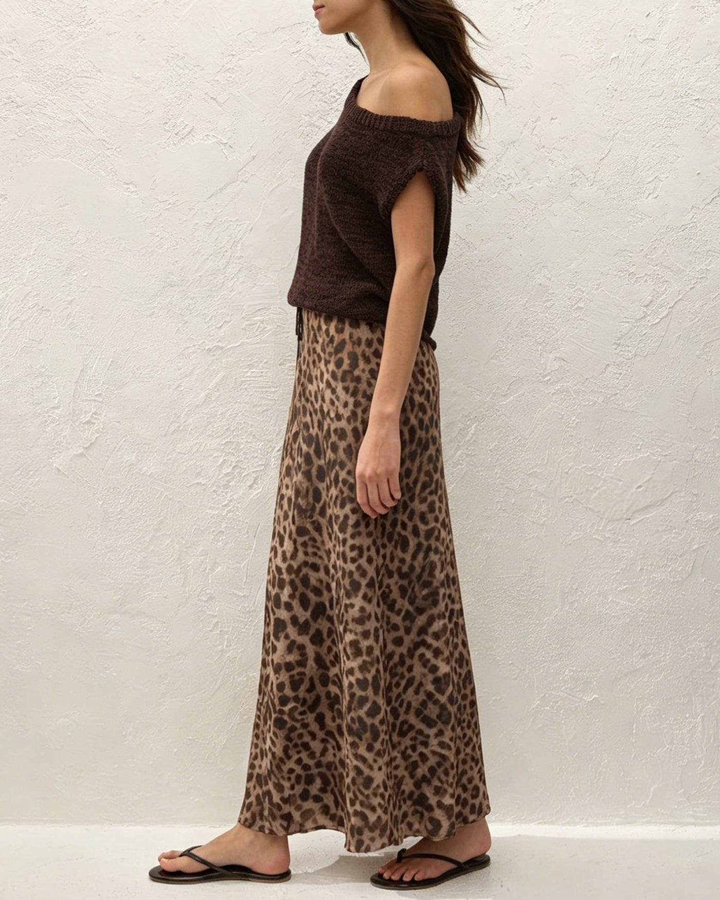 Women's Polyester Knit Skirt Bottoms - RIHOAS