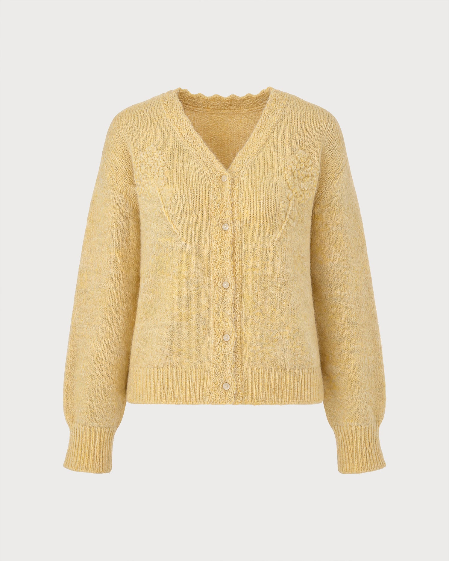 Women's Polyester Knit Sweater - RIHOAS - 02