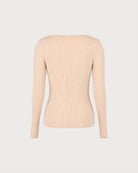 Women's Polyester Knit Sweater - RIHOAS - 02