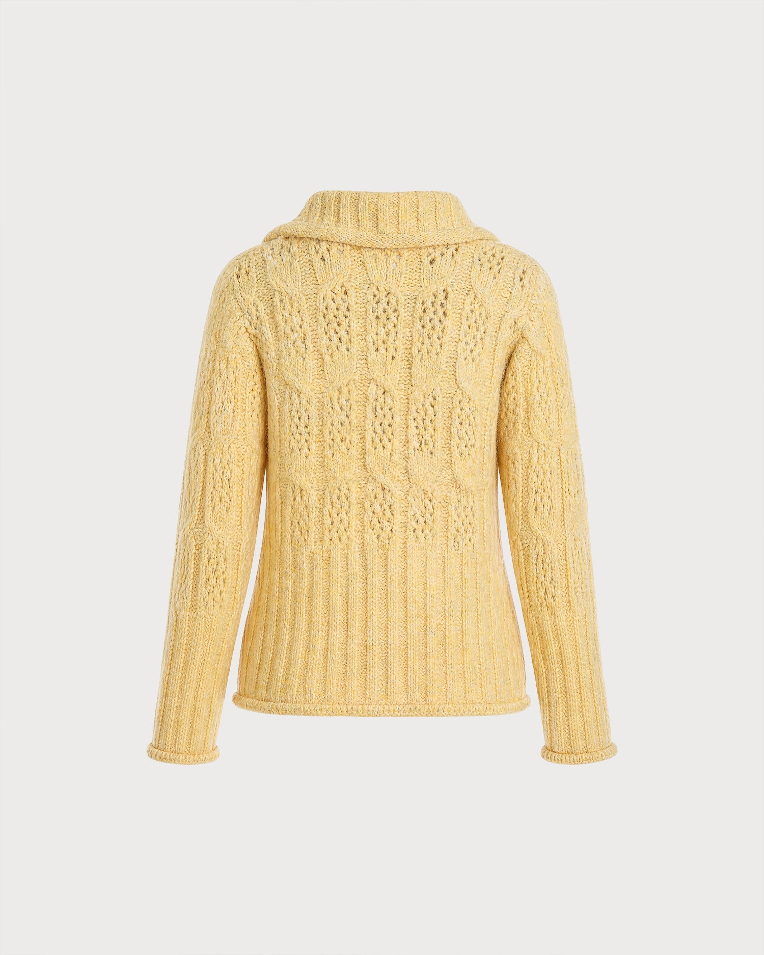 Women's Polyester Knit Sweater - RIHOAS - 03