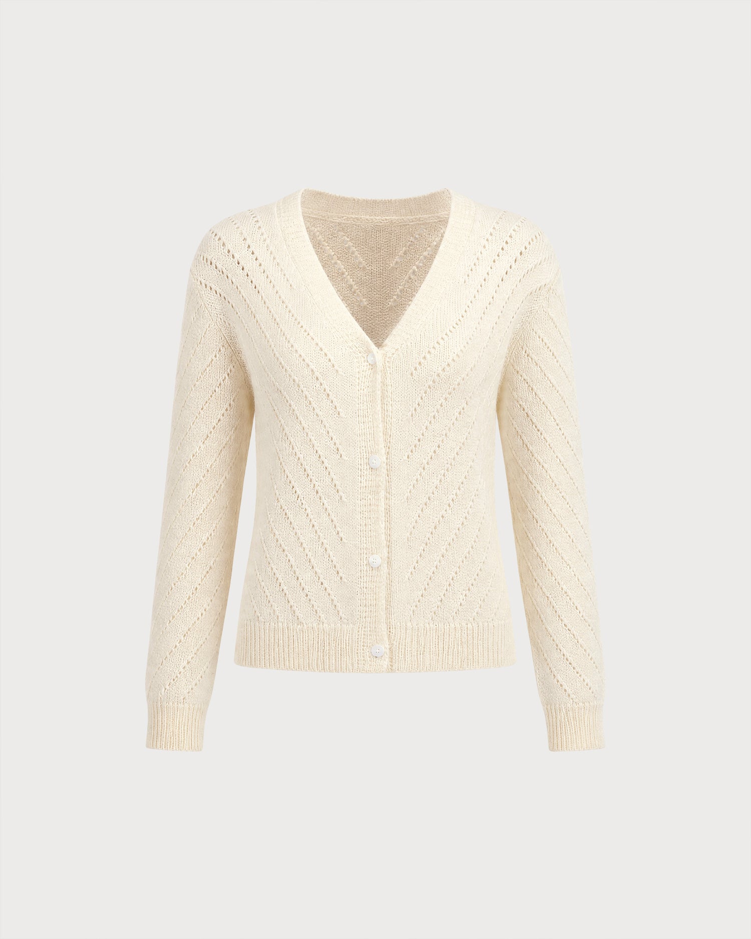 Women's Polyester Knit Sweater - RIHOAS - 01
