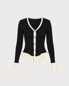 Women's Polyester Knit Sweater - RIHOAS - 03