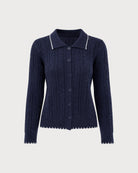 Women's Polyester Knit Sweater - RIHOAS - 01