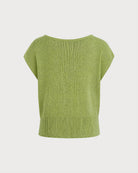 Women's Polyester Knit Sweater Tops - RIHOAS