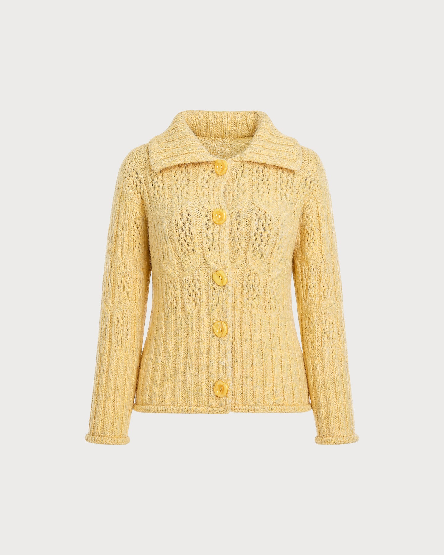 Women's Polyester Knit Sweater - RIHOAS - 02