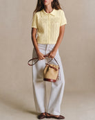 Women's Polyester Knit Sweater Tops - RIHOAS