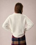 Women's Polyester Knit Sweater - RIHOAS - 02