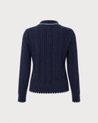 Women's Polyester Knit Sweater - RIHOAS - 02
