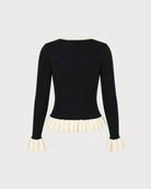 Women's Polyester Knit Sweater - RIHOAS - 04
