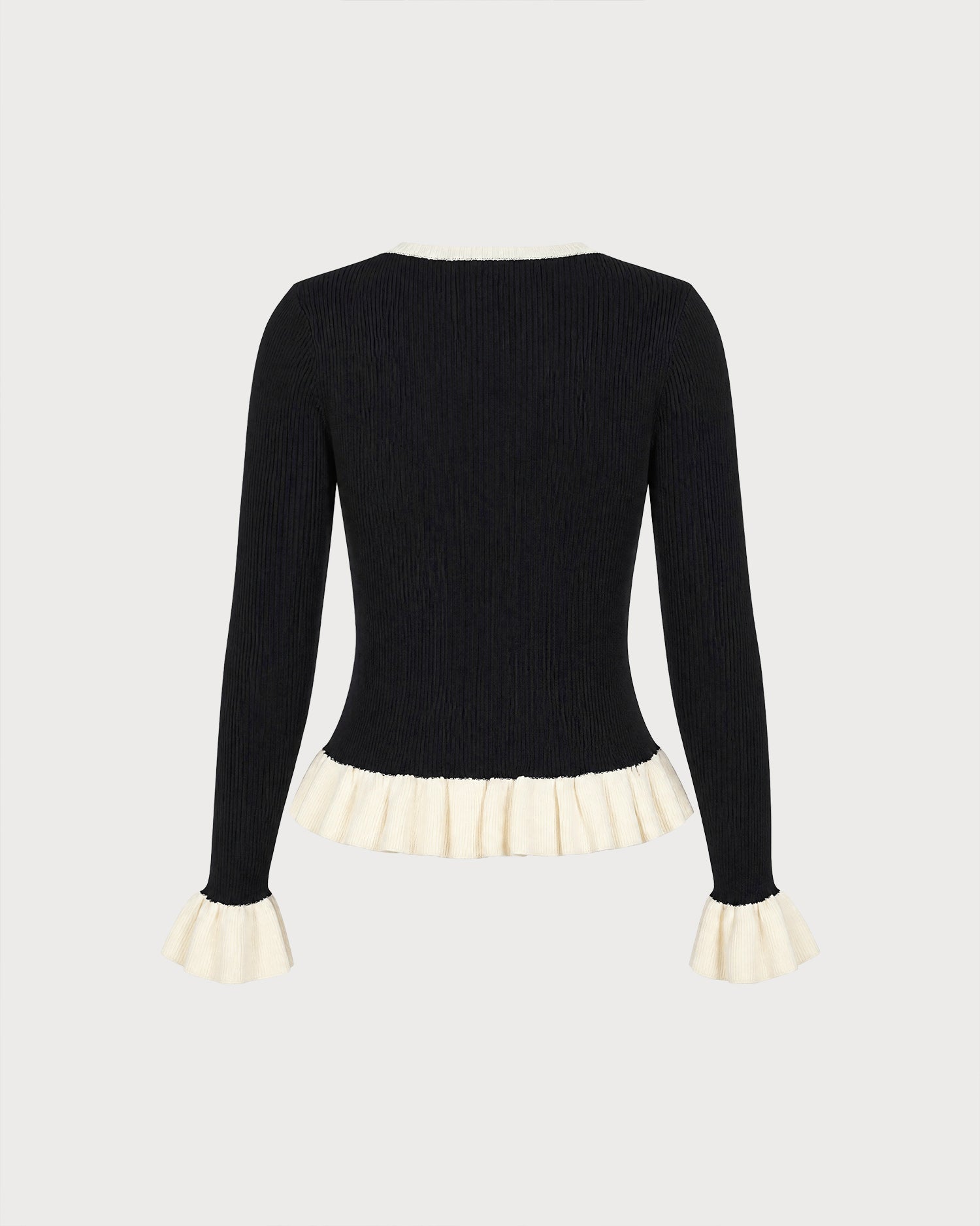 Women's Polyester Knit Sweater - RIHOAS - 04