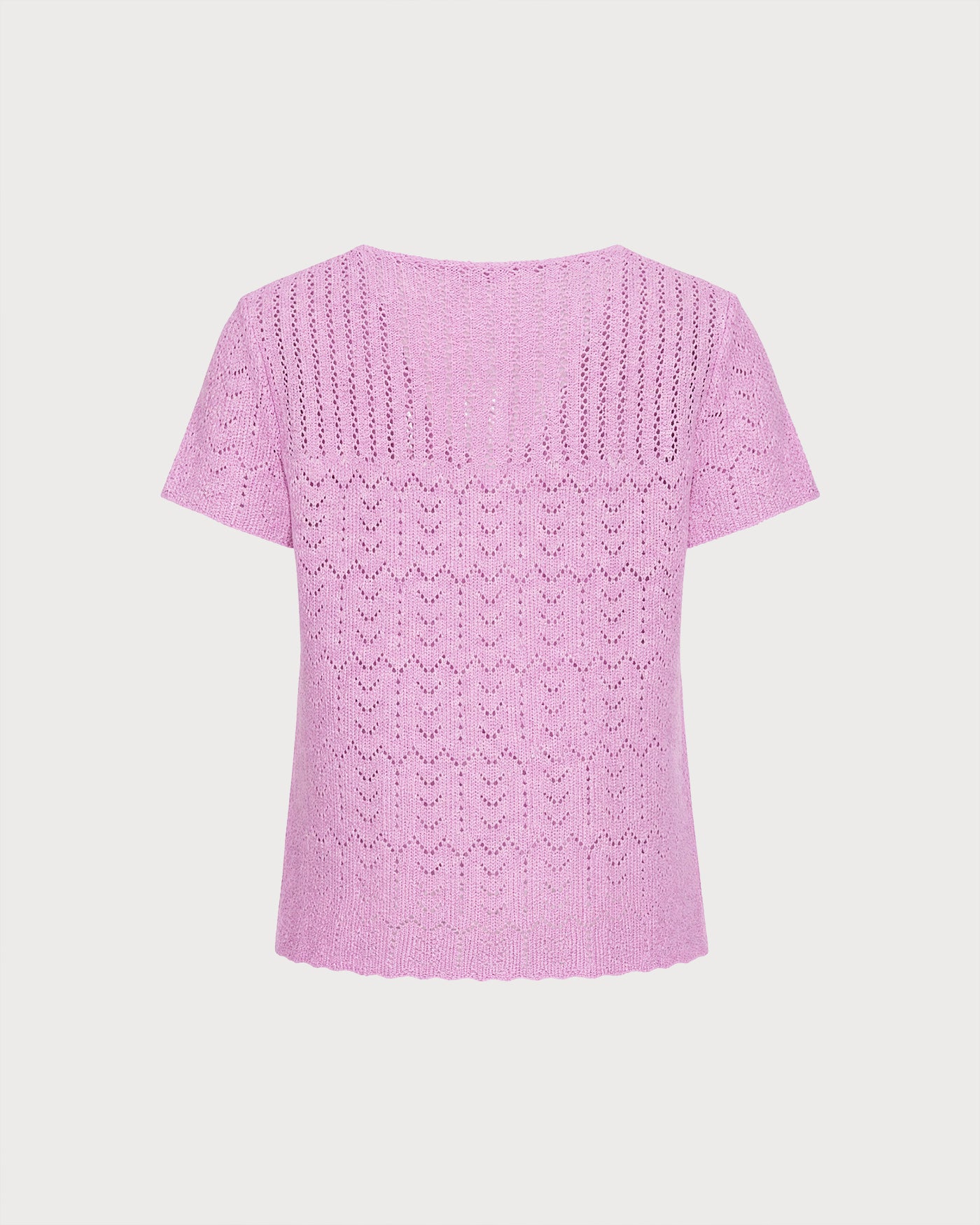 Women's Polyester Knit Sweater Tops - RIHOAS