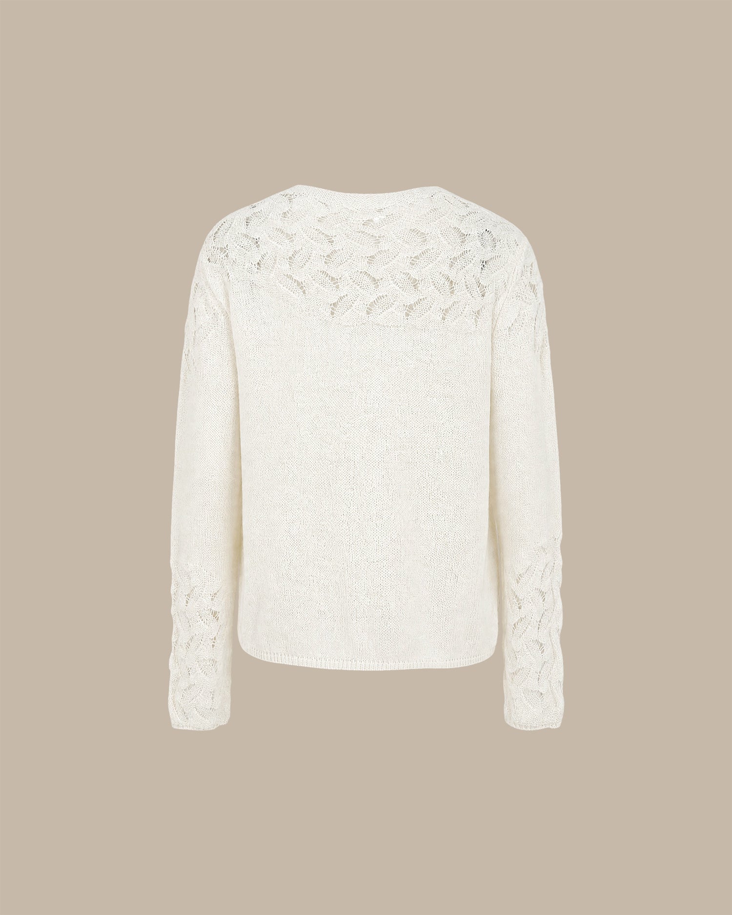 Women's Polyester Knit Sweater - RIHOAS - 02