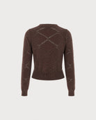 Women's Polyester Knit Sweater Tops - RIHOAS