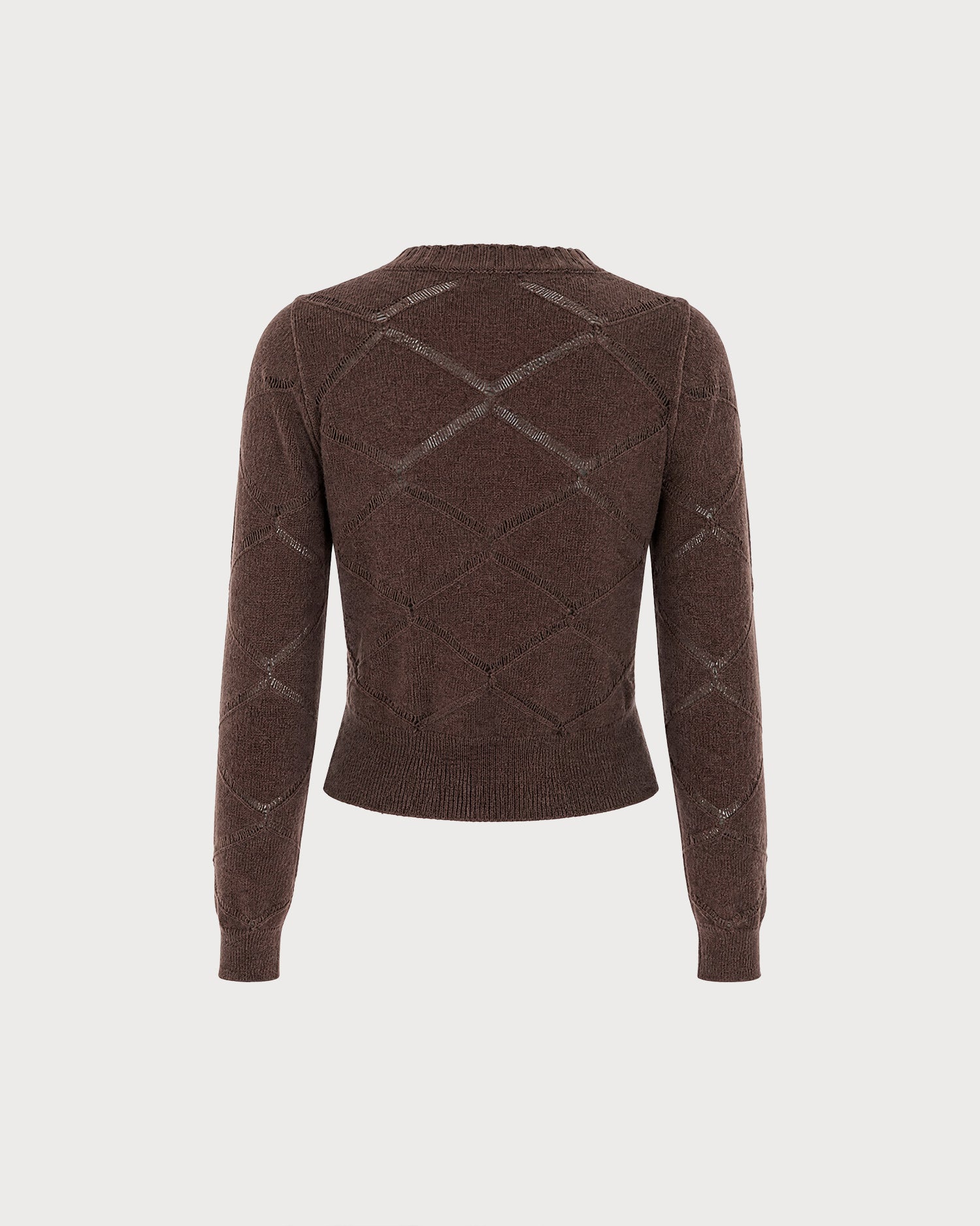 Women's Polyester Knit Sweater Tops - RIHOAS