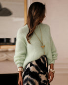 Women's Polyester Knit Sweater - RIHOAS