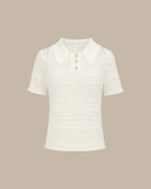 Women's Polyester Knit Sweater Tops - RIHOAS